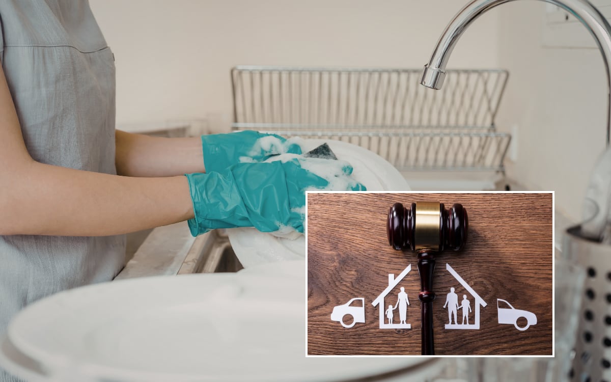 Según la SCJN, en caso de divorcio, si una de las partes dedicó tiempo a las labores del hogar y está en desventaja económica, puede tener derecho a una pensión compensatoria. | Foto: Canvas