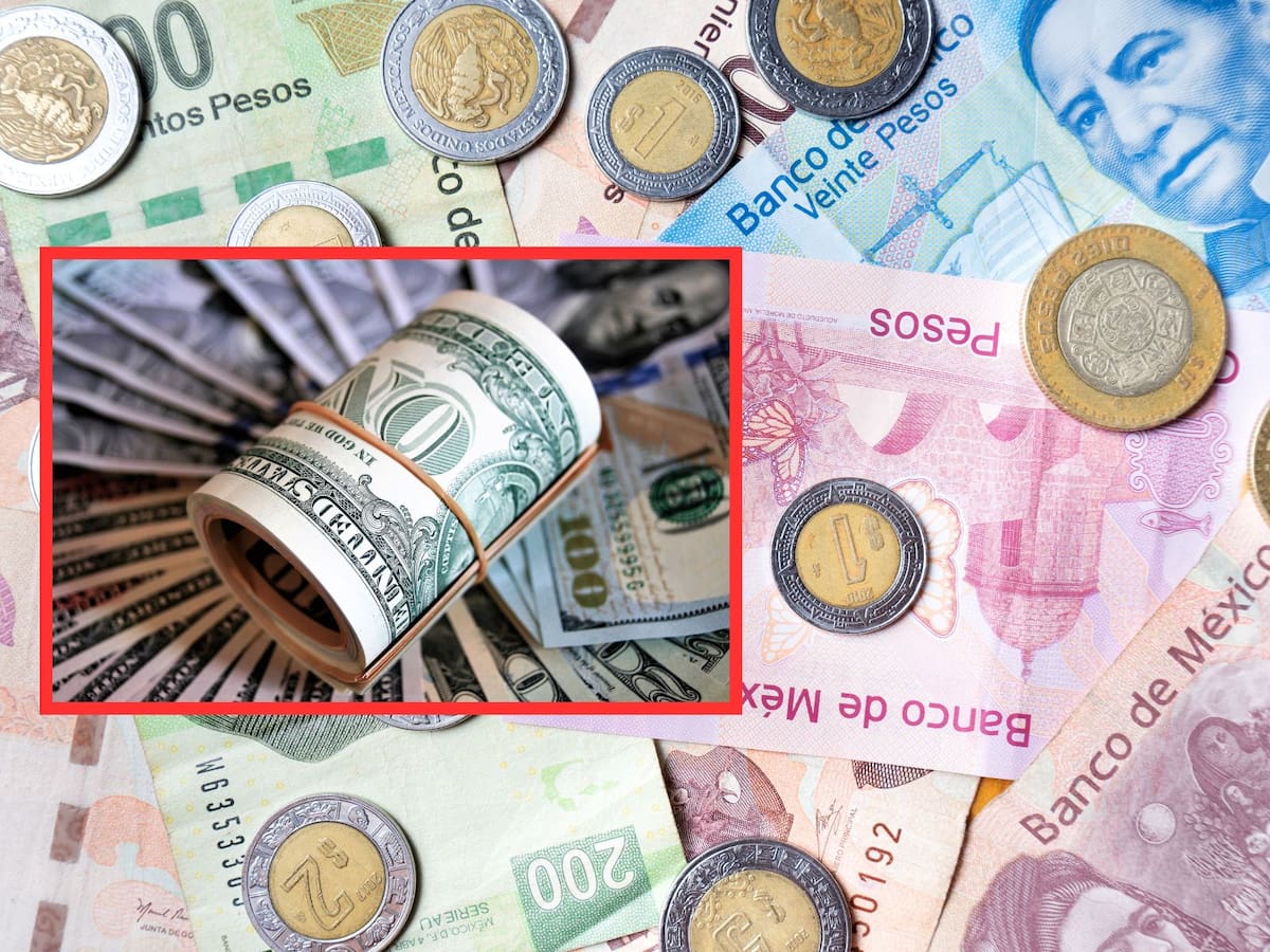 El peso mexicano le gana al dólar al inicio de esta jornada. ¿En cuánto se cotiza el dólar hoy en los principales bancos de México? | Crédito: Canva