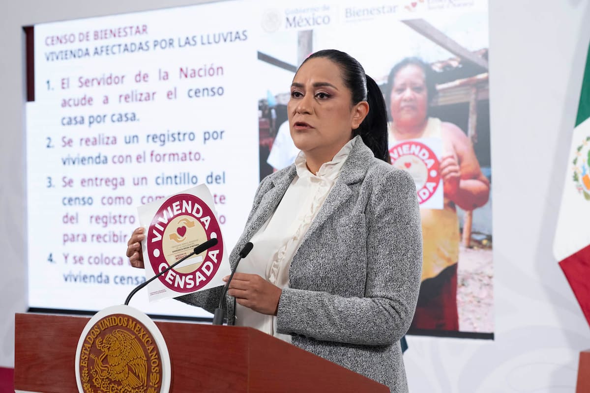 Secretaría de Bienestar despliega 600 brigadas con 3 mil Servidores de la Nación para evaluar daños y entregar ayuda económica tras lluvias intensas en cinco estados