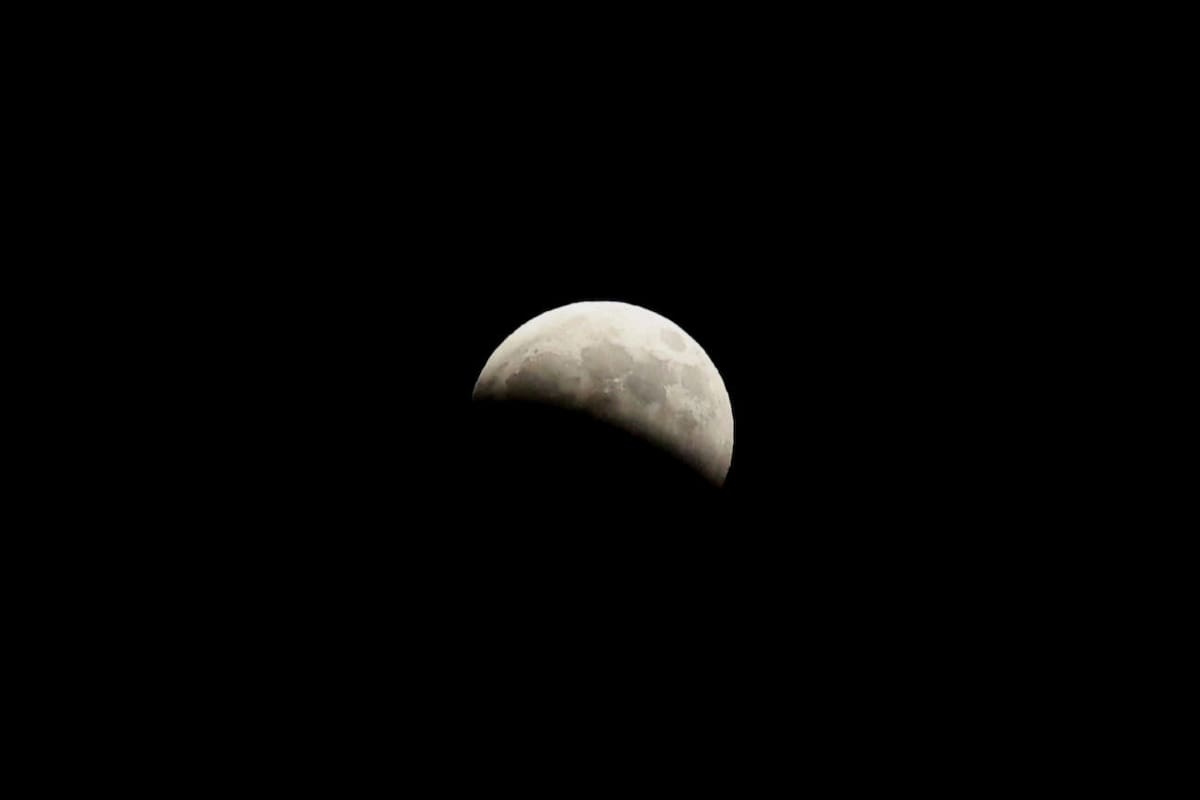 Eclipse lunar parcial en Tijuana: así se vio la “Luna de sangre”