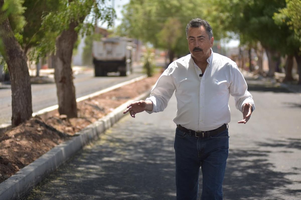 Supervisa Lamarque obras en Jardines del Valle