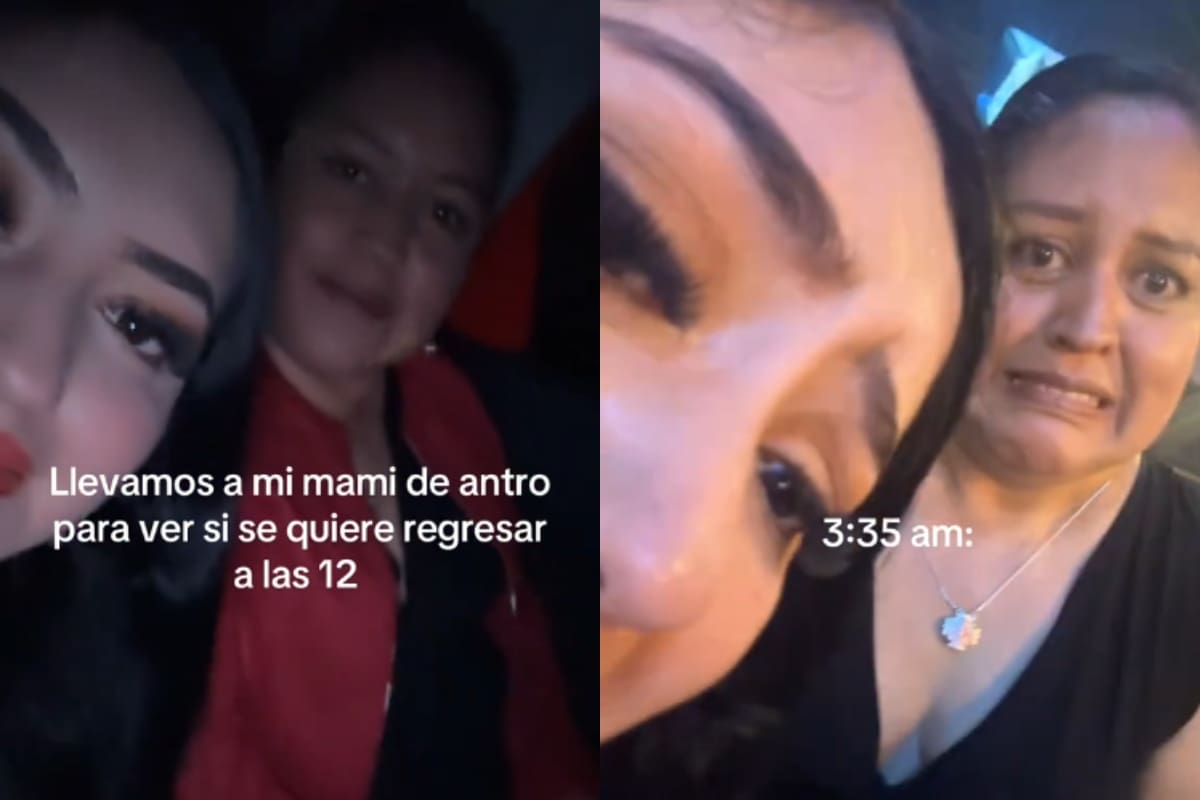 Joven se hace viral al mostrar lo divertido que es ir de antro con su mamá (VIDEO)