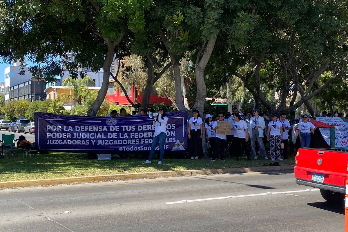 Personal del Poder Judicial de la Federación en BC dice no a reforma