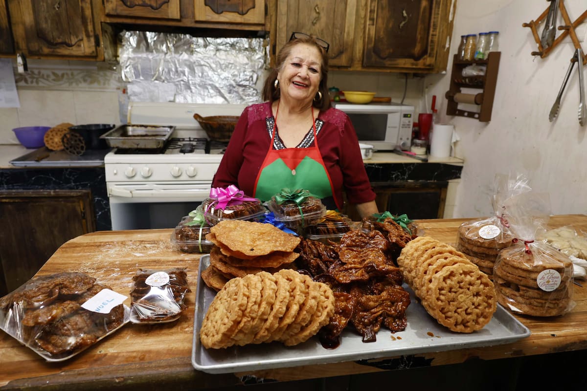Blanca Irene Rosas es la “reina de los buñuelos”