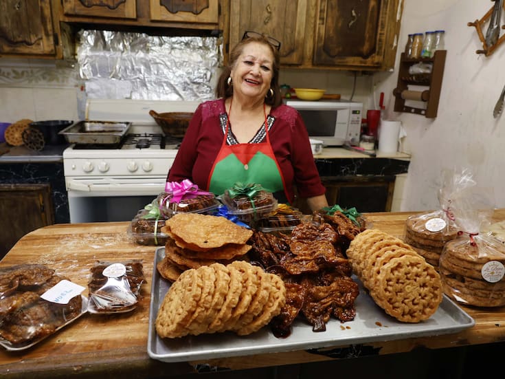 Blanca Irene Rosas es la “reina de los buñuelos”