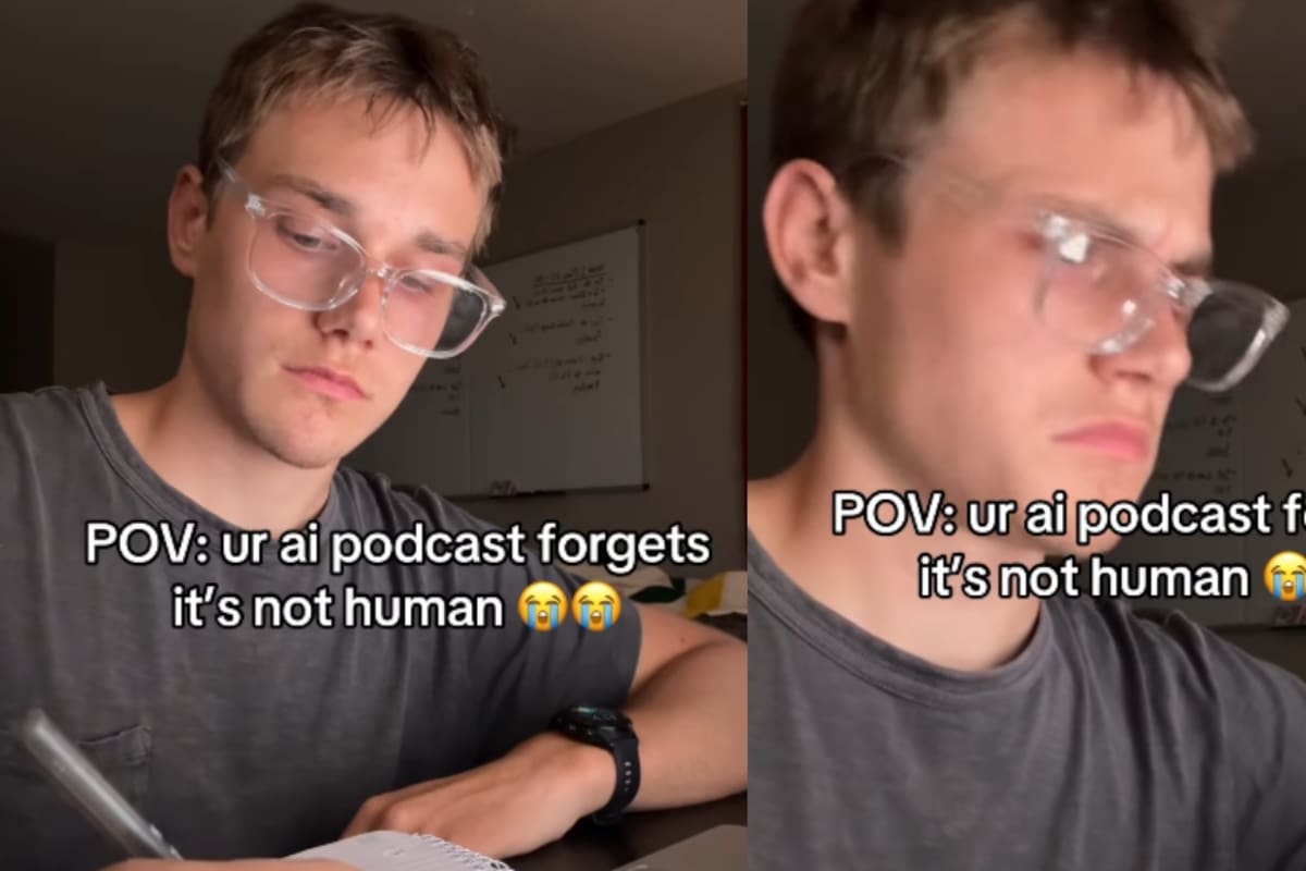 “Otras personas también compartieron experiencias humanas con ChatGPT”: Joven se sorprende al notar que la IA de su podcast tose como si fuera humana