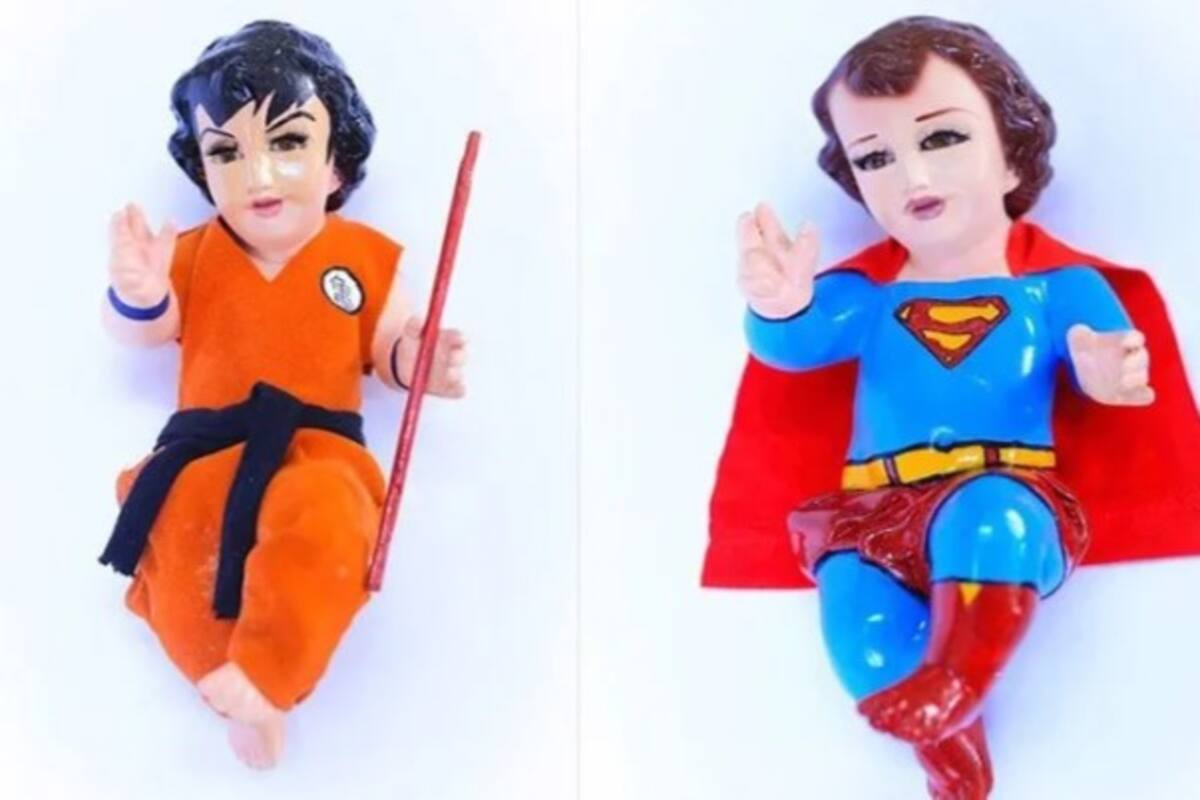Niños Dios vestidos de DC Cómics y Marvel revitalizan tradición en México