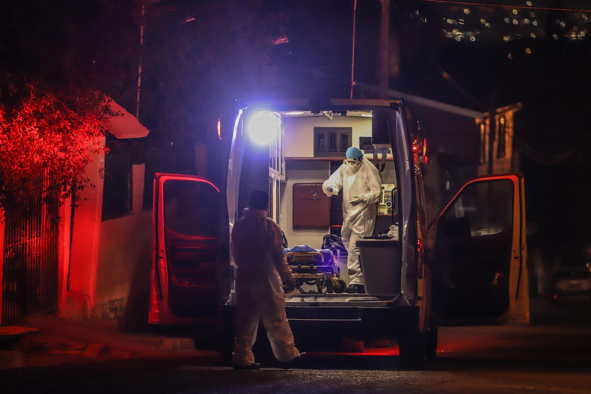 El área fue acordonada mientras se realizaban las investigaciones correspondientes.