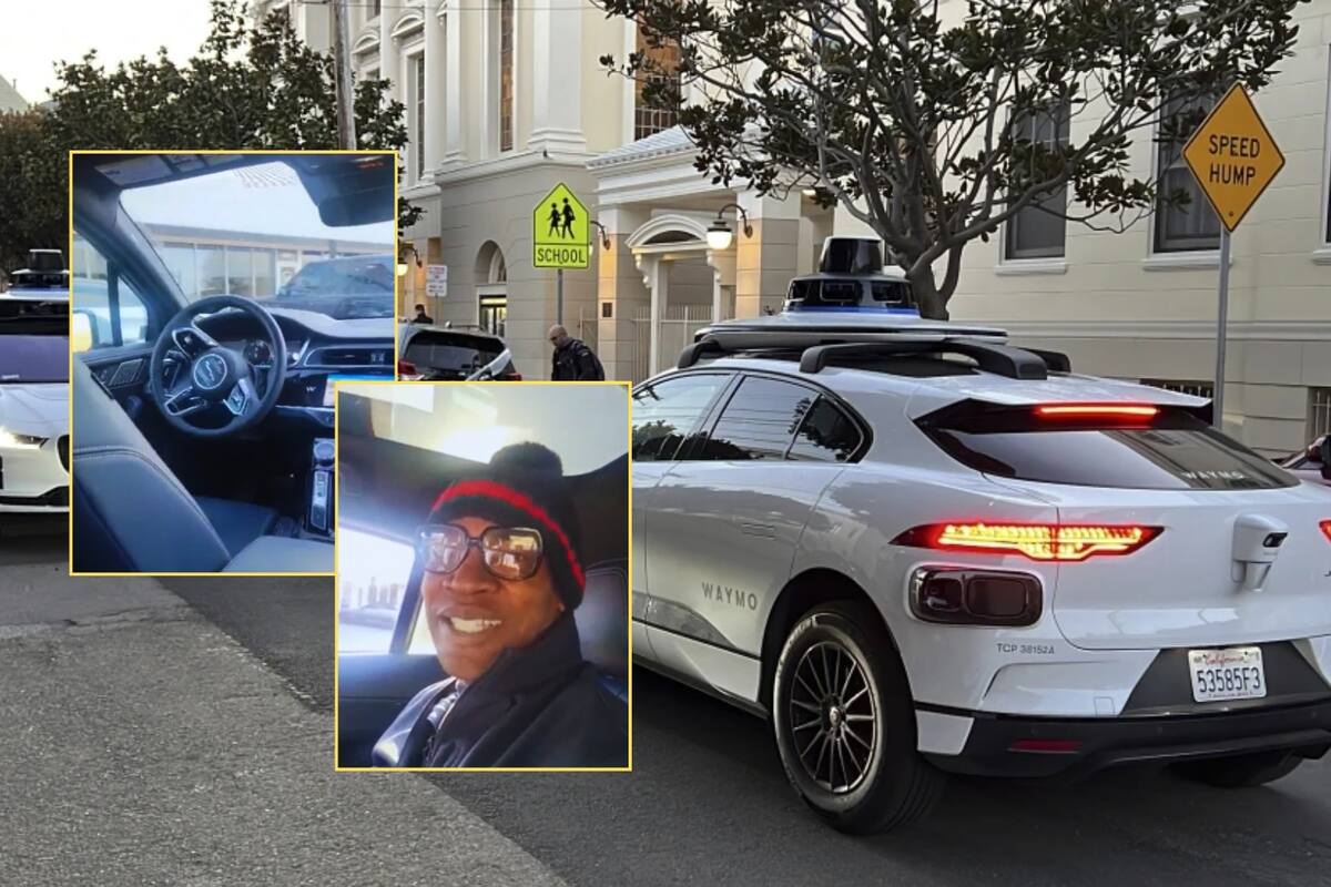 Empresario queda “atrapado” en taxi autónomo de Waymo que “daba vueltas como loco” y casi pierde su vuelo (VIDEO)