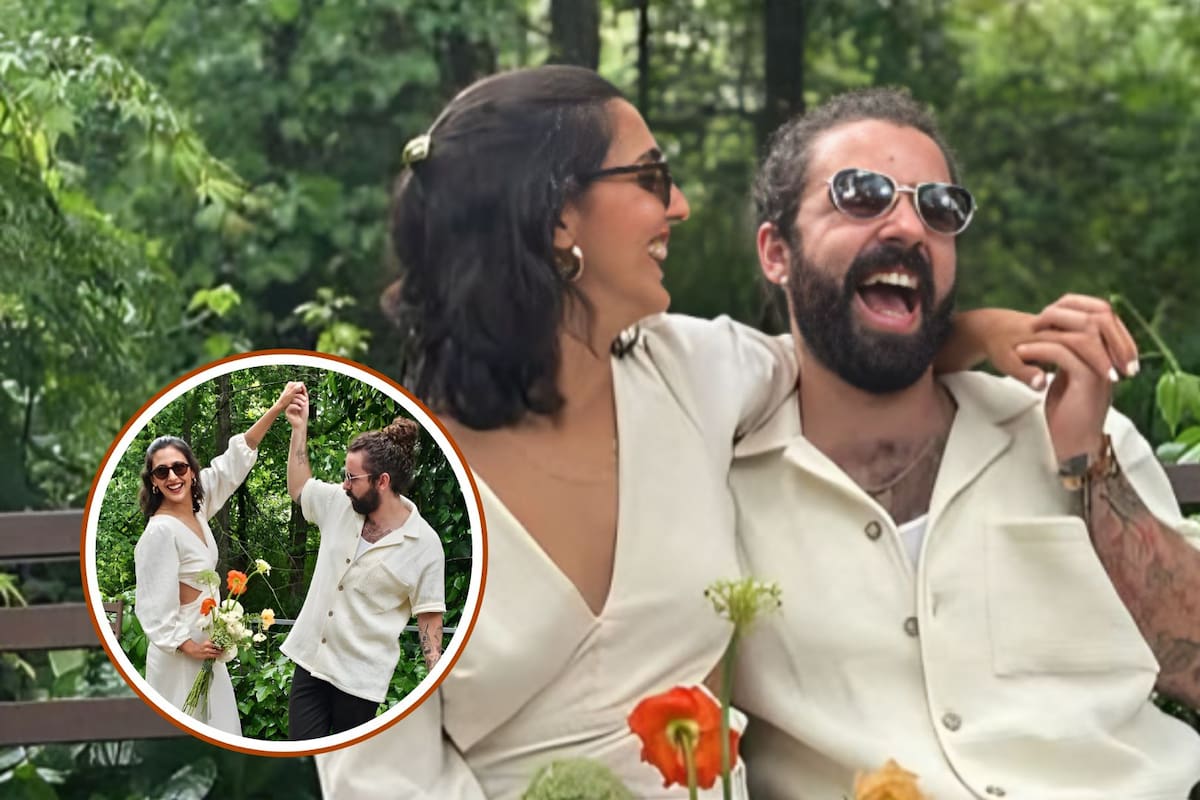 Javier Ibarreche se casa en íntima boda junto a Daniela Schmill; así lo compartió