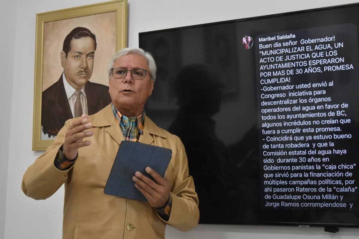 Municipalizar el agua fue un compromiso de campaña: Bonilla