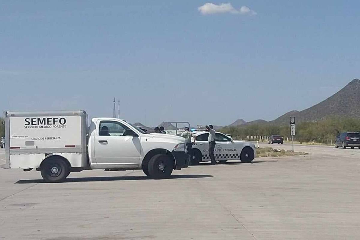 Hombre fue encontrado muerto y atado en una cobija en la carretera Hermosillo-Guaymas