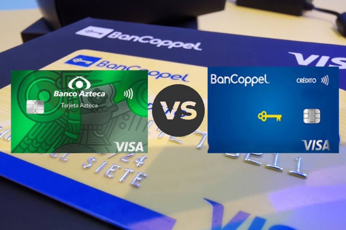 Tarjeta de crédito Banco Azteca y BanCoppel: ¿cuál te conviene más?