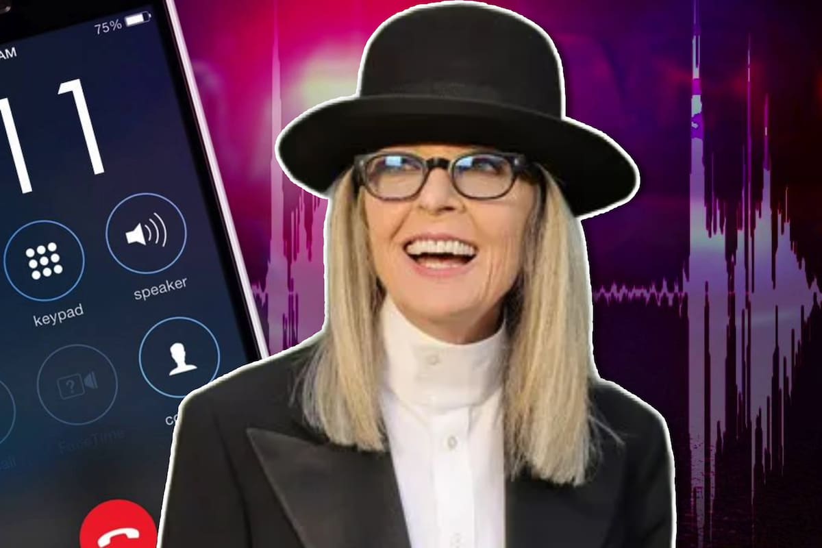 Filtran la llamada al 911 que alertó sobre su muerte de Diane Keaton