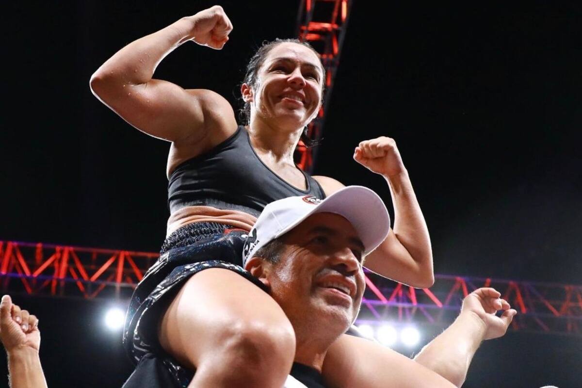 Jackie Nava sigue entrenando para pelea contra "Barby" Juárez