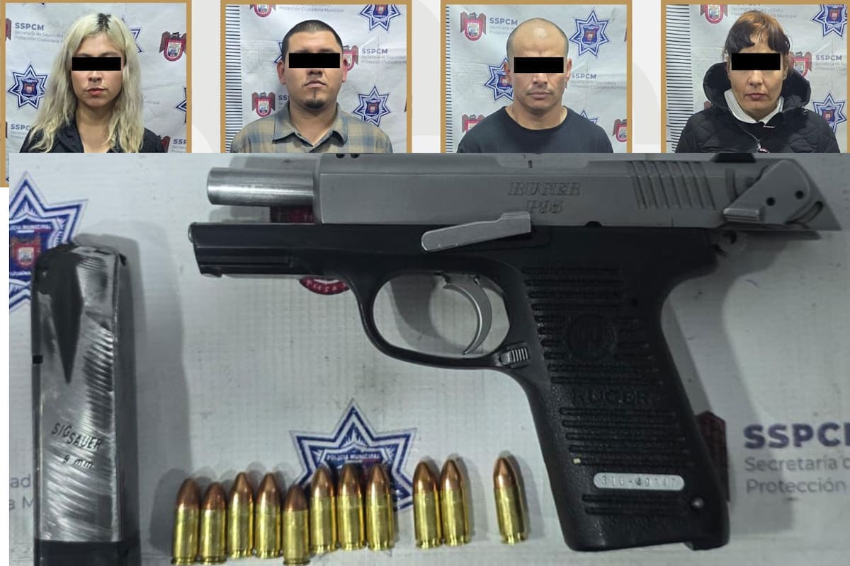 Aseguran a presuntos integrantes de célula delictiva tras operativo en Zona Norte