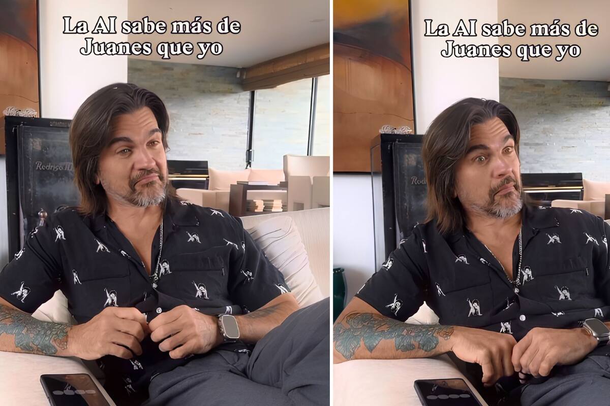 “Eres demasiado inteligente”: Juanes queda asombrado por la Inteligencia Artificial