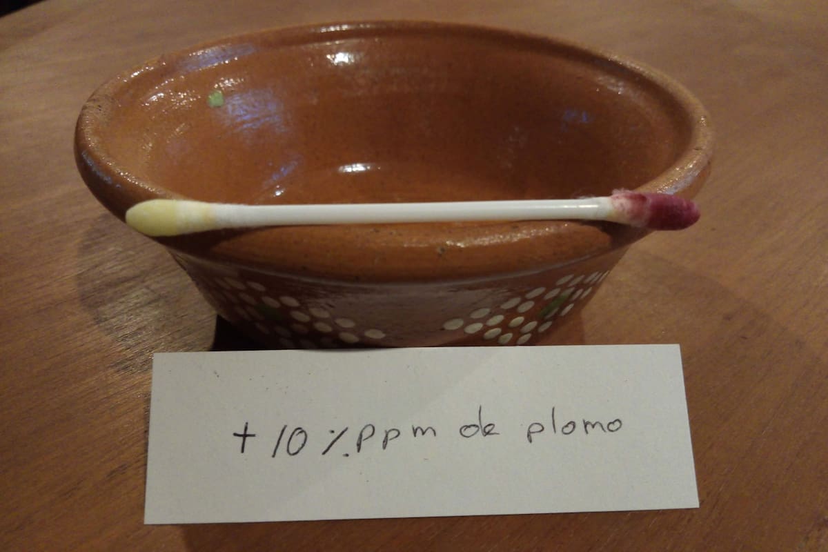 ¿Cómo saber si el barro que utilizo tiene plomo?