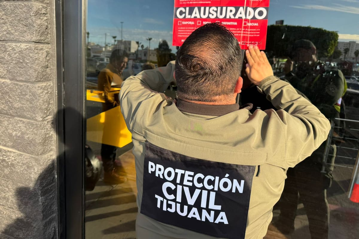 Protección Civil clausura gimnasio en Playas de Tijuana por falta de medidas de seguridad
