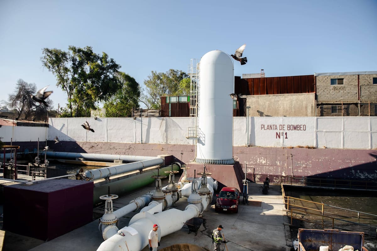 Rehabilitan plantas de bombeo de aguas residuales con más de 60 años en Tijuana