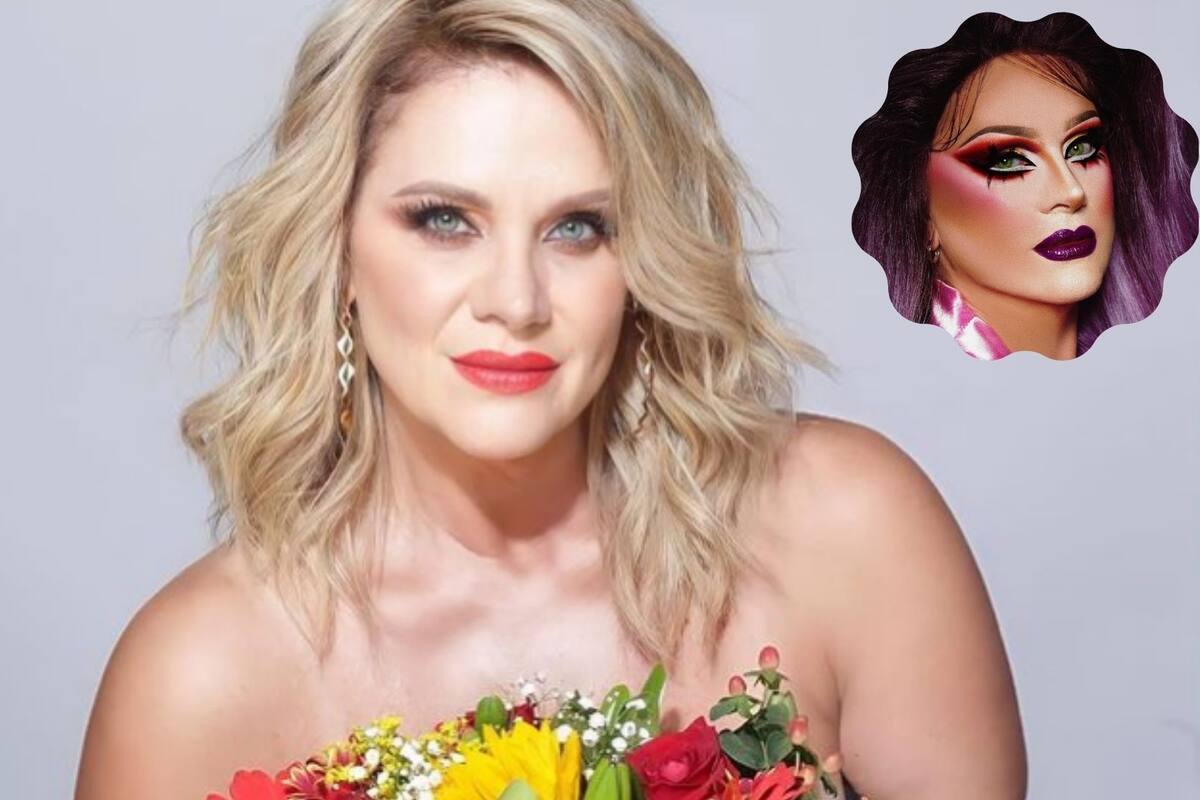 Erika Buenfil se transforma en Drag Queen con impresionante maquillaje