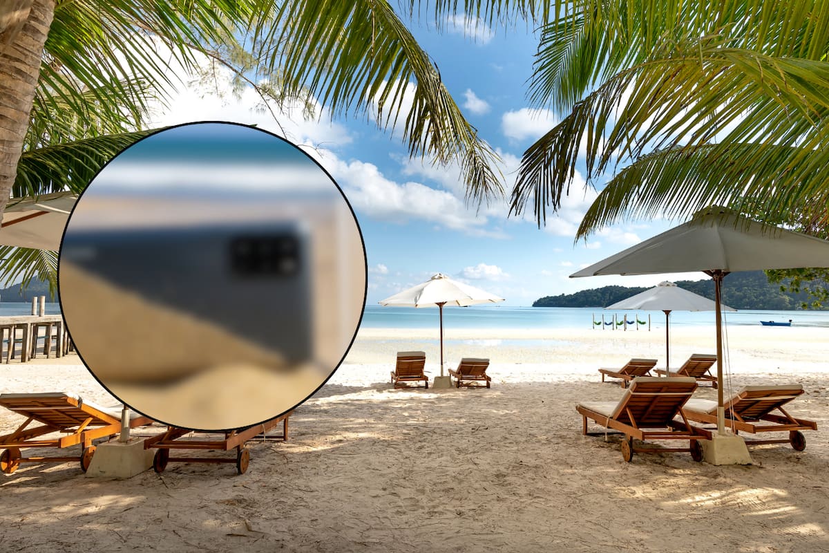 Así es como puedes evitar que te roben el celular en la playa, según un socorrista