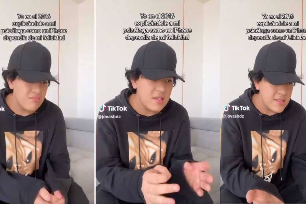 VIDEO: Joven revela haber ido a terapia tras perder su iPhone