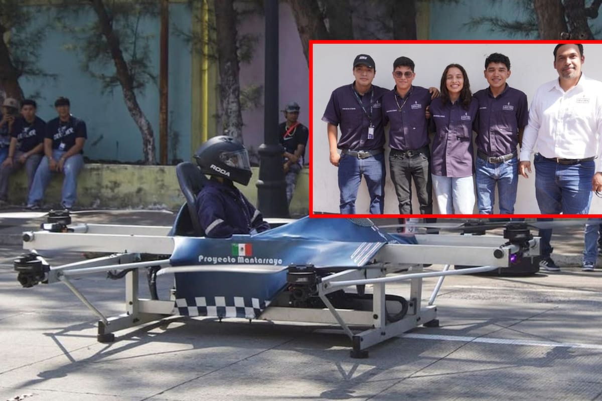 Estudiantes veracruzanos desarrollan el primer auto volador mexicano: el “Proyecto Mantarraya” llegará a la NASA