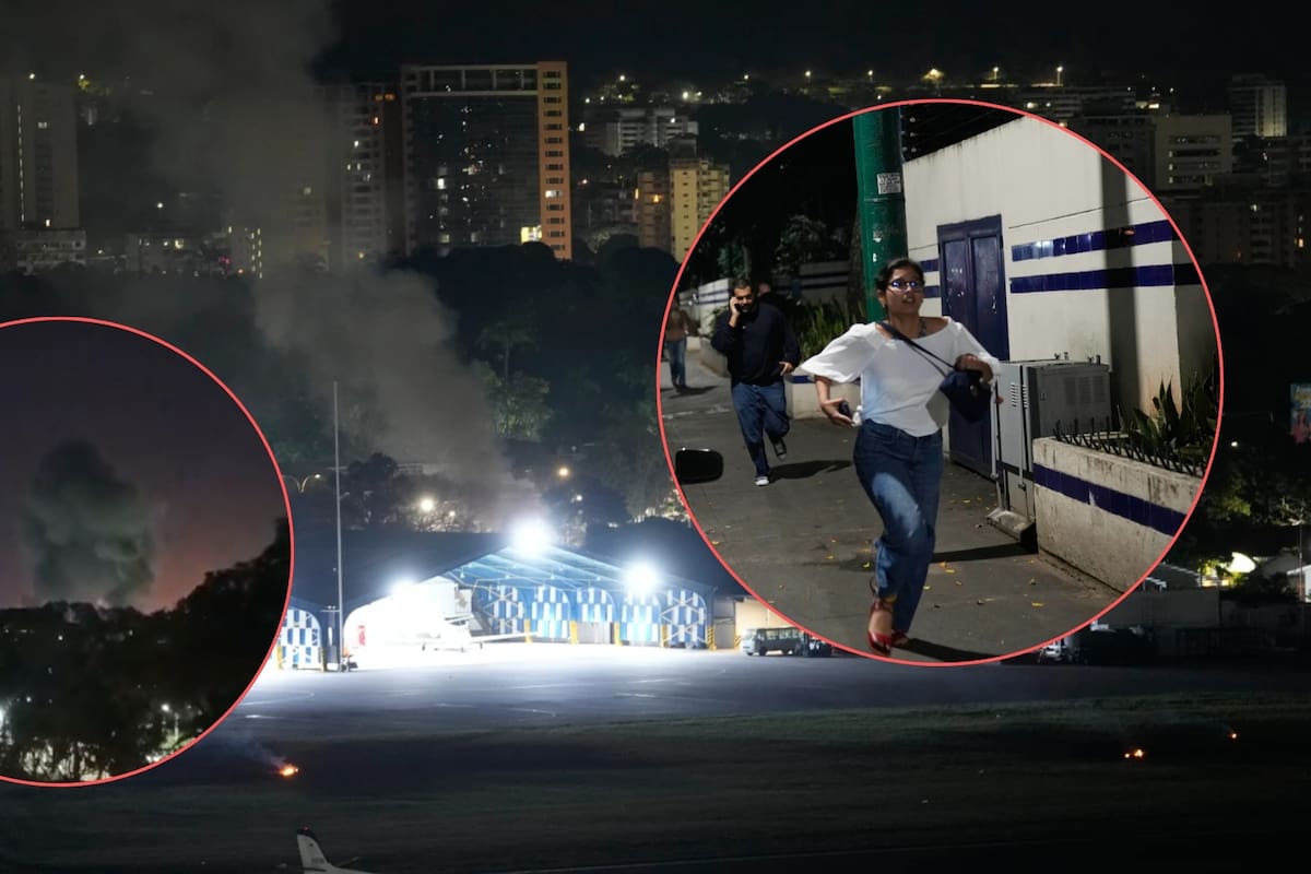 Reportan al menos siete explosiones y vuelos de aeronaves a baja altura en Caracas; autoridades no han emitido información oficial