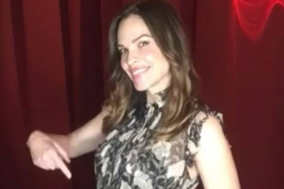 Hilary Swank se convertirá en madre a los 48 años
