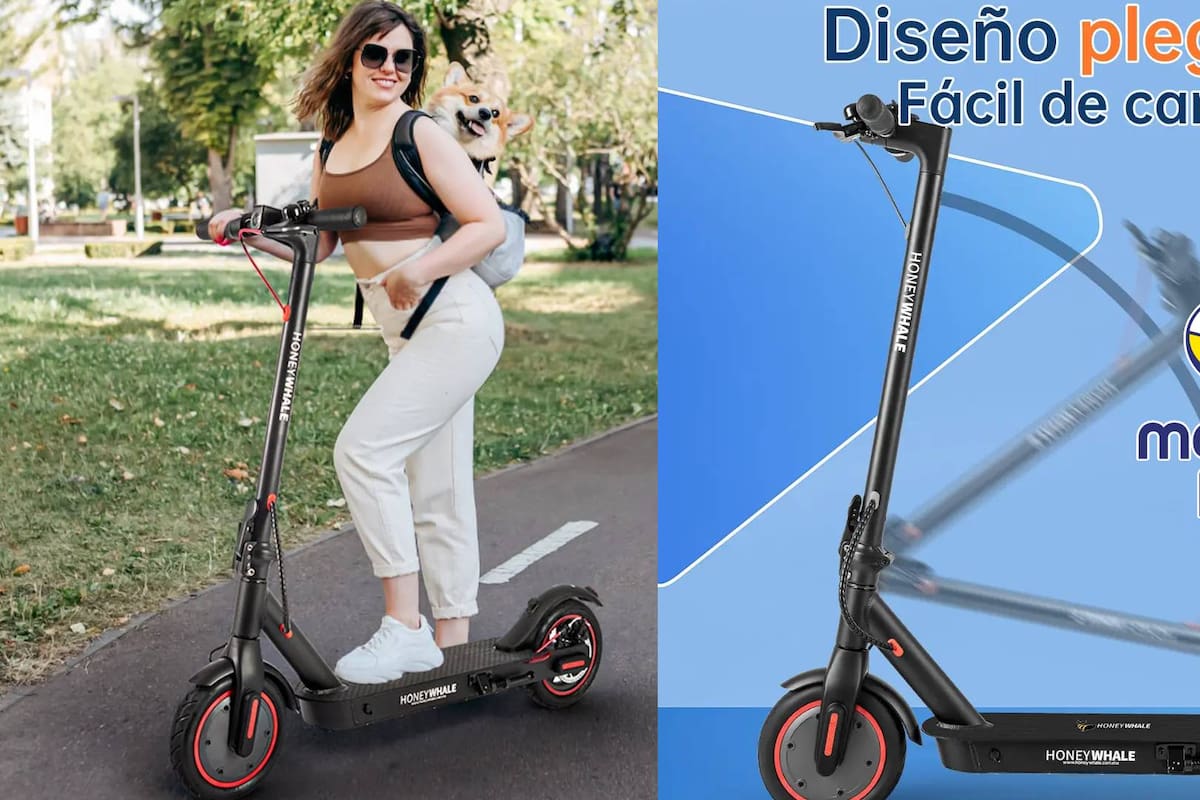 Mercado Libre baja de precio el scooter eléctrico Honey Whale E9 Pro a 5,000 pesos; alcanza una velocidad máxima de 32 kilómetros por hora
