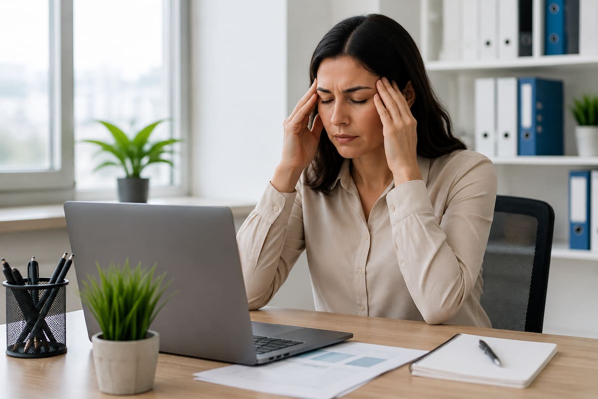 ¿El estrés puede afectar tu vista? Advierten sobre sus efectos en la salud visual