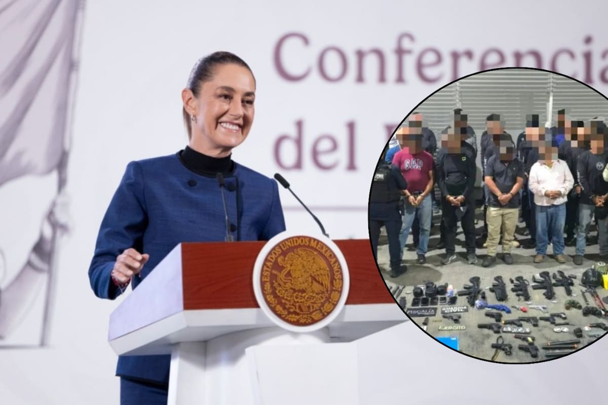Claudia Sheinbaum dice que se revisará el registro de la Iglesia de La Luz del Mundo tras hallazgo de grupo armado