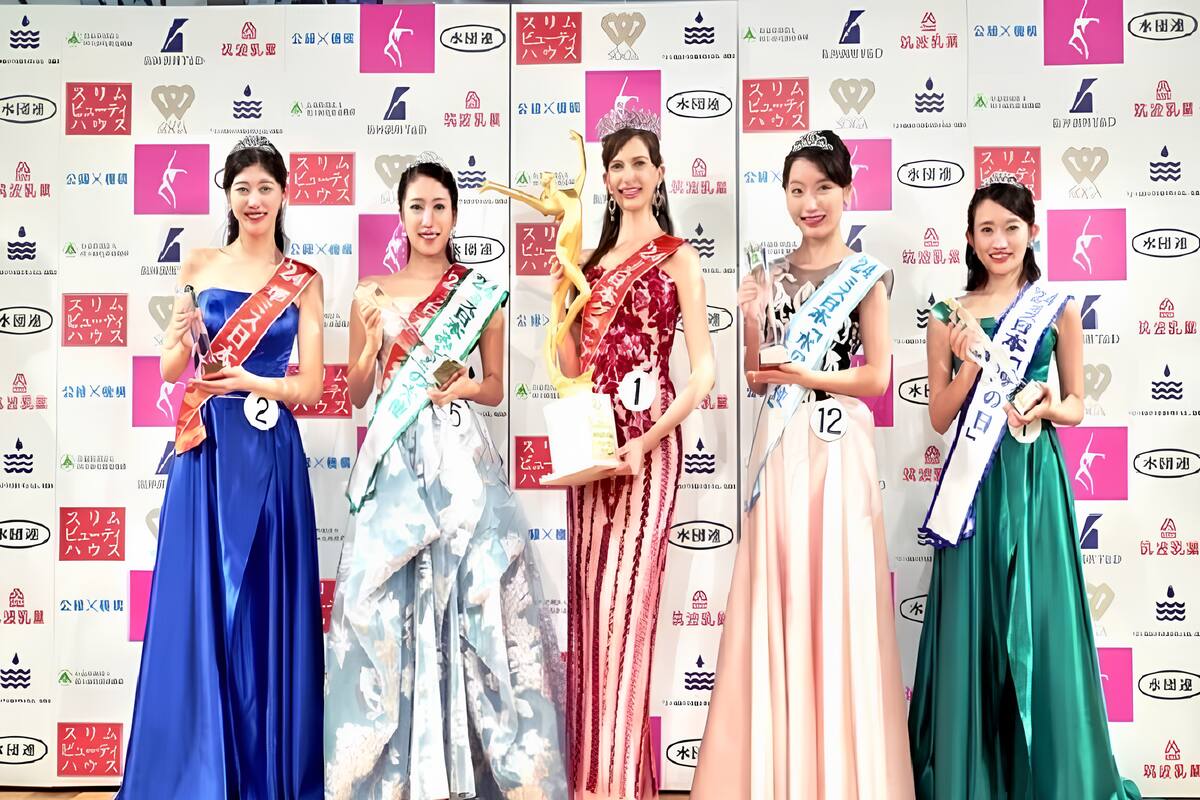 Miss Japón de origen ucraniano renuncia a la corona por escándalo amoroso