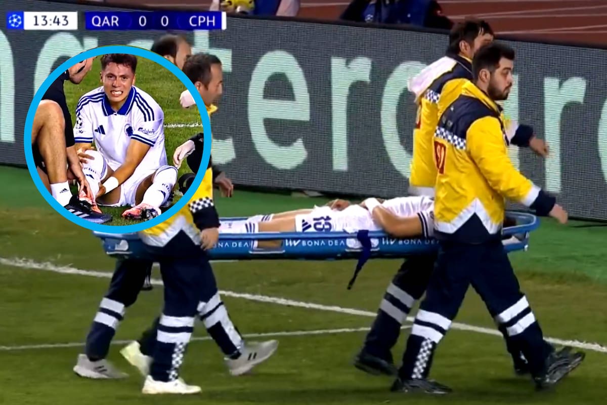 Rodrigo Huescas abandona juego de Champions en camilla y preocupa a México; ¿qué le pasó en la rodilla?