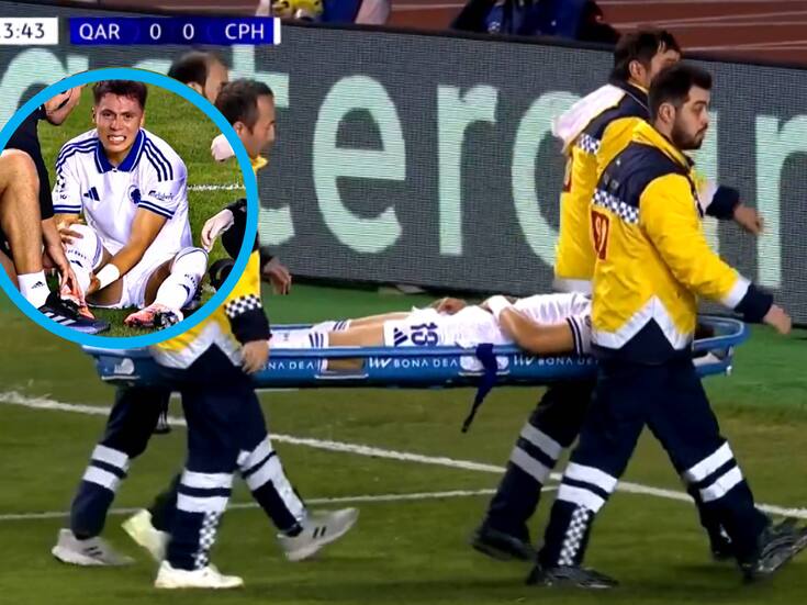 Rodrigo Huescas abandona juego de Champions en camilla y preocupa a México; ¿qué le pasó en la rodilla?