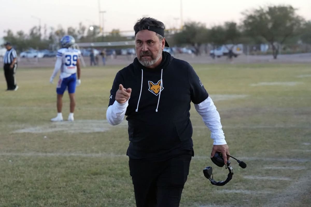 Luis Cervantes deja de ser head coach de Cetys Mexicali en la Onefa