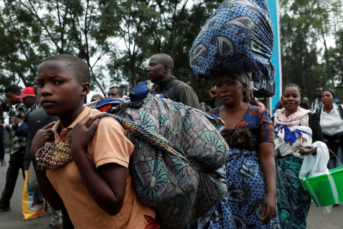 Nuevo éxodo en el Congo: más de 200 mil personas huyen ante el avance rebelde pese al acuerdo impulsado por Trump