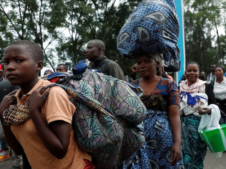 Nuevo éxodo en el Congo: más de 200 mil personas huyen ante el avance rebelde pese al acuerdo impulsado por Trump