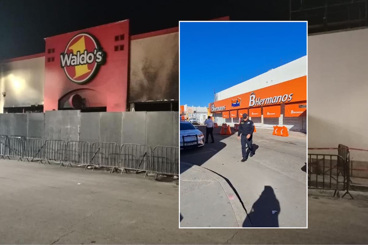 Reabren la circulación para autos pequeños en la avenida Dr. Noriega, en el Centro de Hermosillo, tras el incendio en Waldo’s que dejó 24 personas fallecidas y 11 más lesionadas