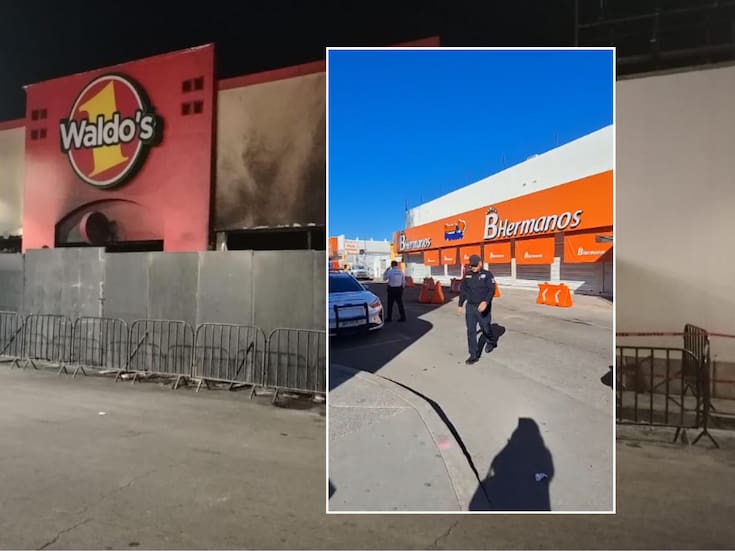 Reabren la circulación para autos pequeños en la avenida Dr. Noriega, en el Centro de Hermosillo, tras el incendio en Waldo’s que dejó 24 personas fallecidas y 11 más lesionadas