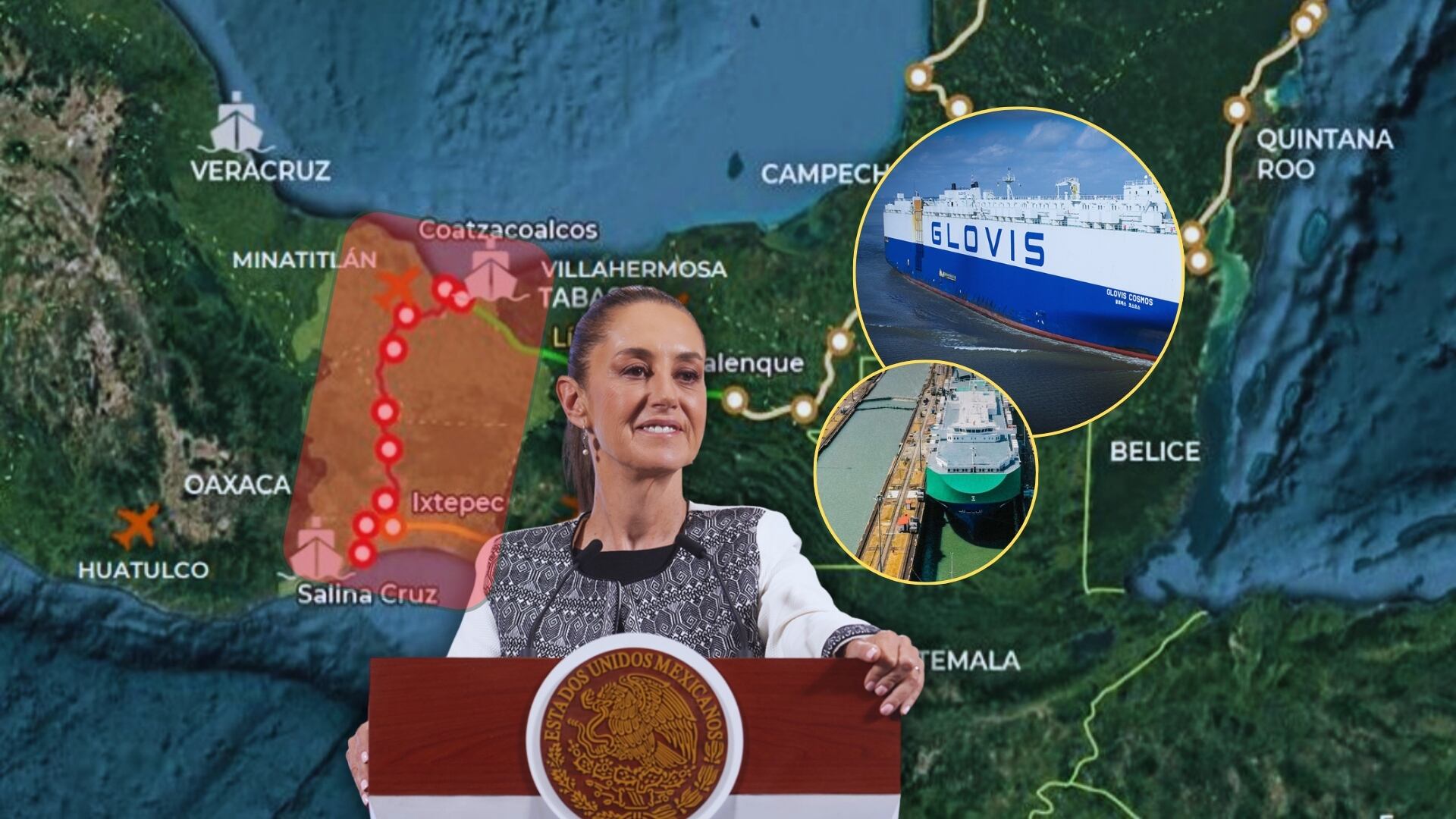 Aunque el Canal de Panamá sigue siendo una vía clave para el comercio global, el Corredor Interoceánico representa una opción emergente. Foto: Especial