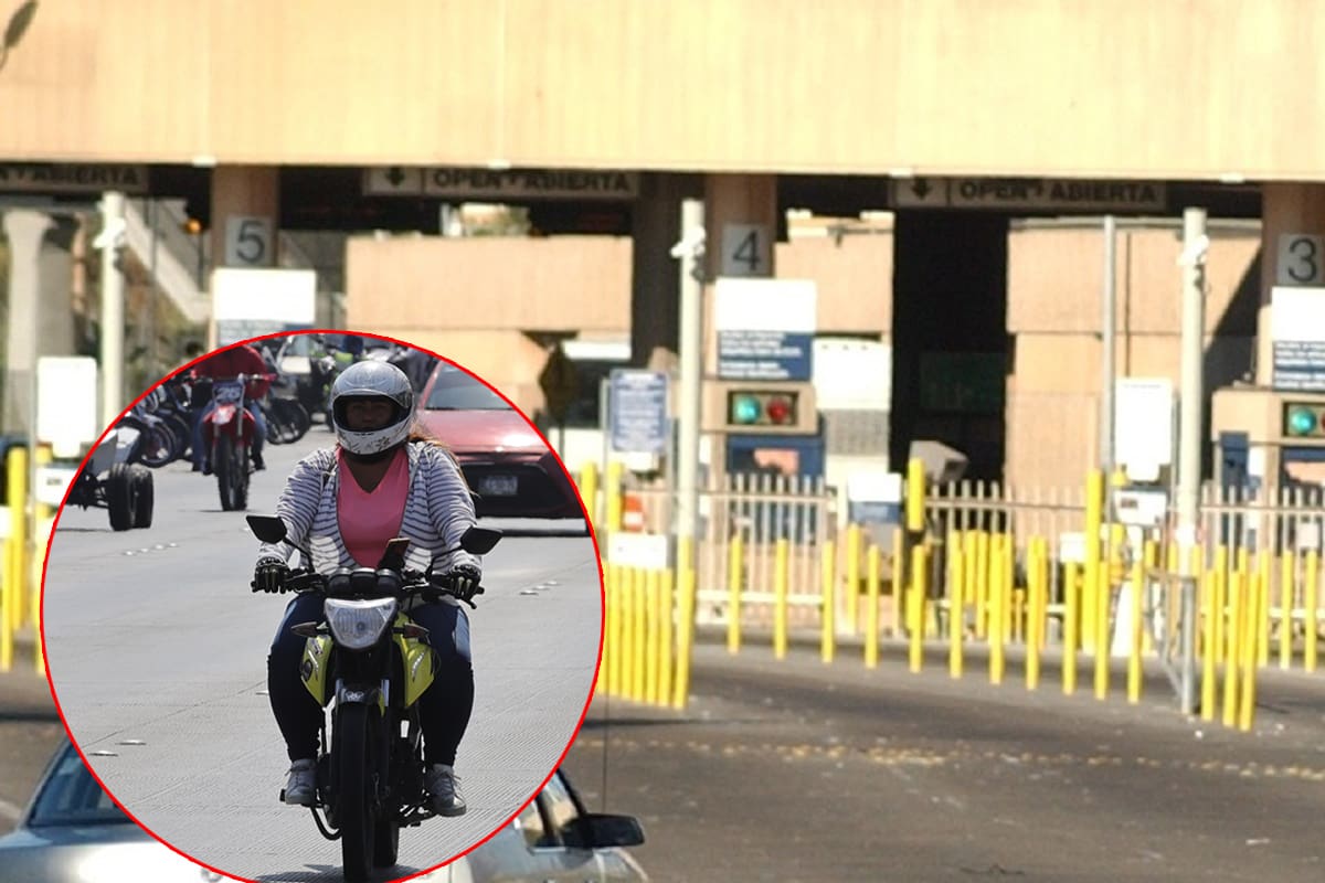 Garita de San Ysidro en Tijuana tendrá acceso exclusivo para motocicletas