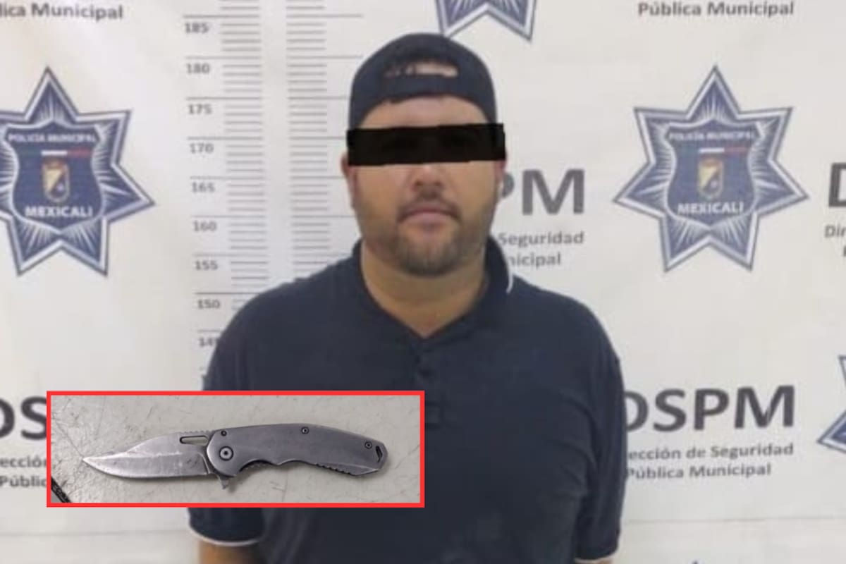 Detienen a hombre tras presunto robo con violencia contra adulto mayor en el Valle de Mexicali