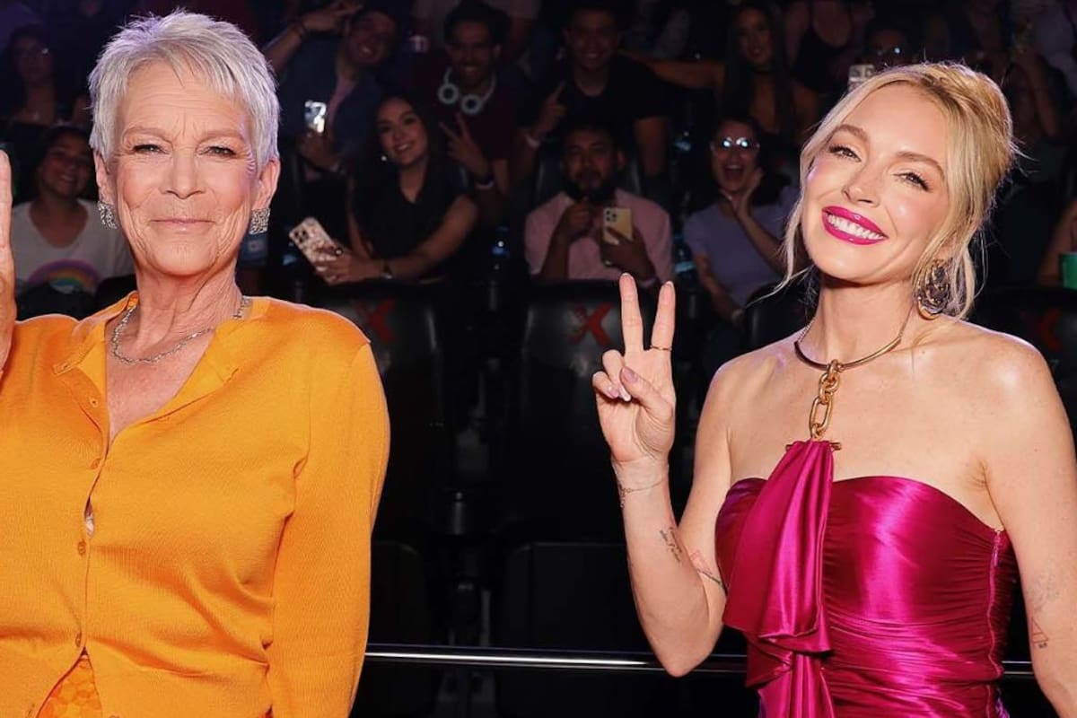 Jamie Lee Curtis y Lindsay Lohan causan revuelo en México durante la premiere de “Otro viernes de locos”