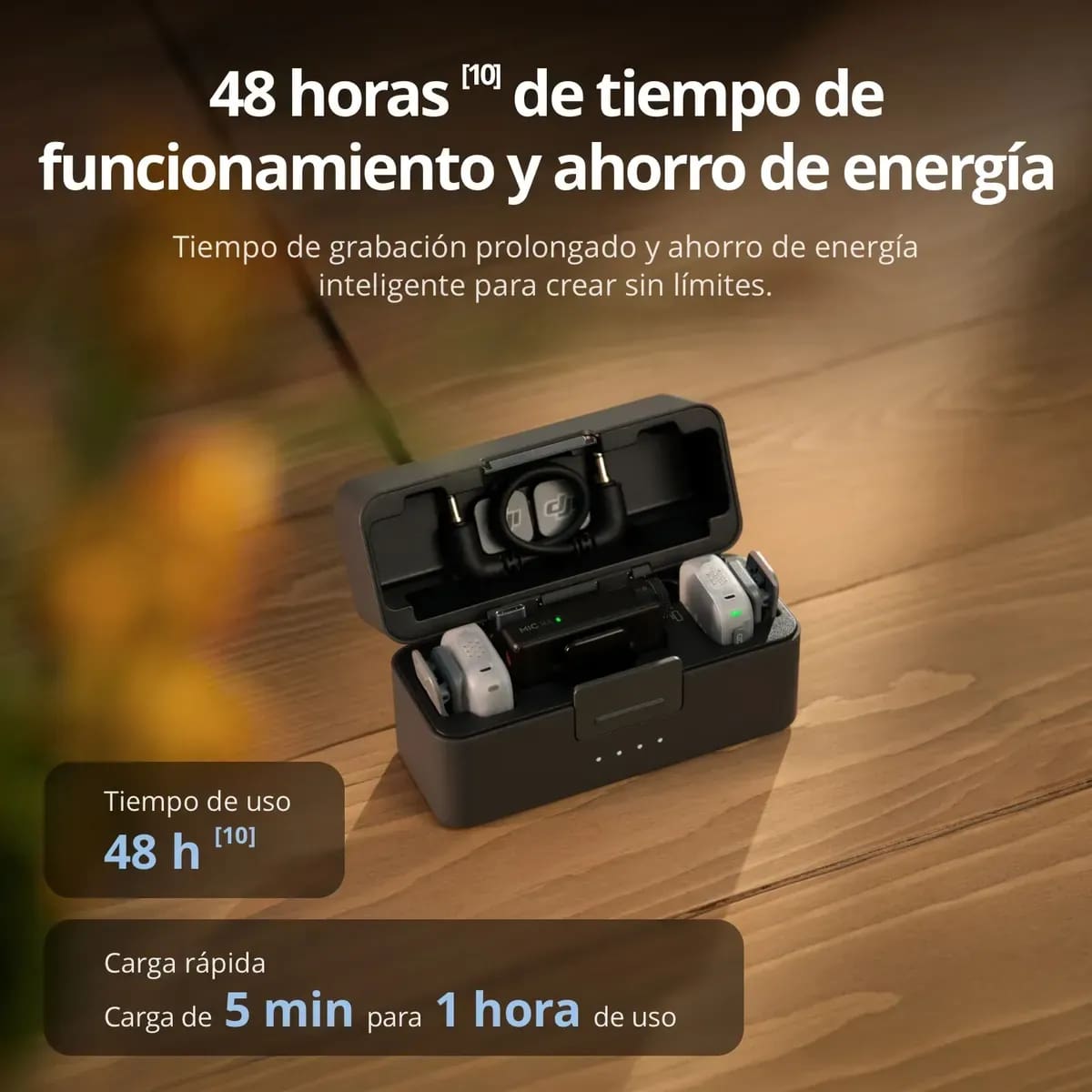 Micrófonos inalámbricos DJI Mic Mini 2 | Mercado Libre