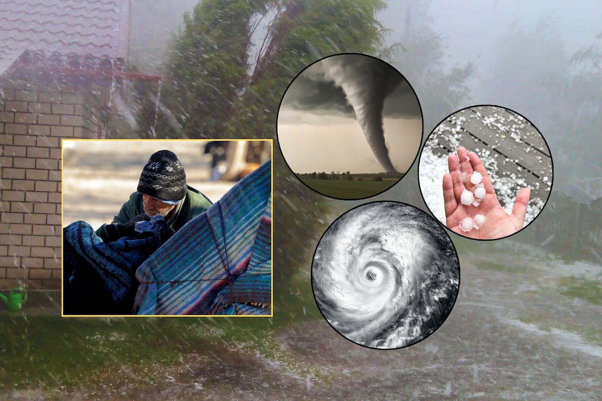 SMN alerta por nuevo frente frío fuera de temporada que traerá lluvias eléctricas, granizo y hasta torbellinos en estas zonas de México