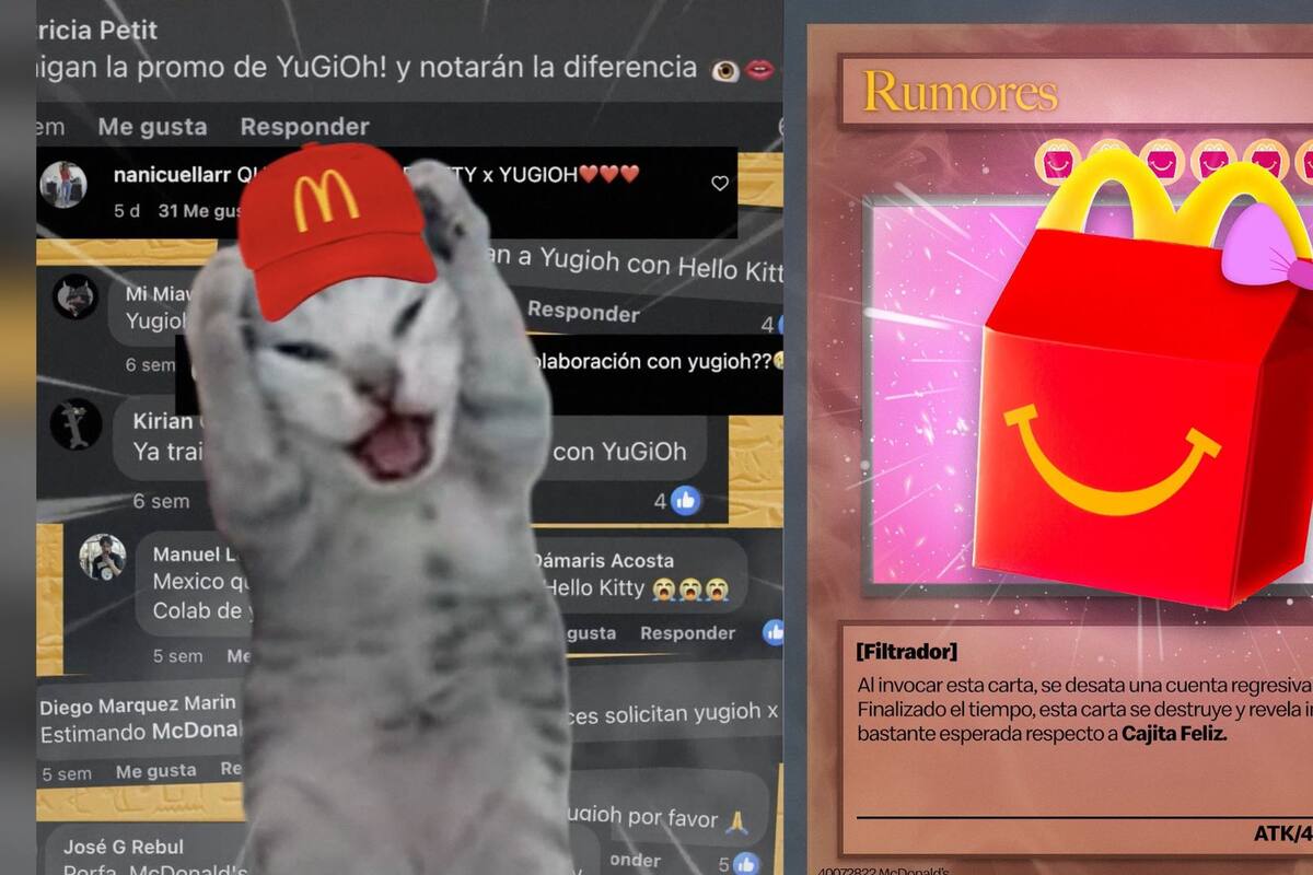 “Hello Kitty x Yu-Gi-Oh!”: Así son los nuevos coleccionables que lanzó McDonald’s en México tras petición de seguidores