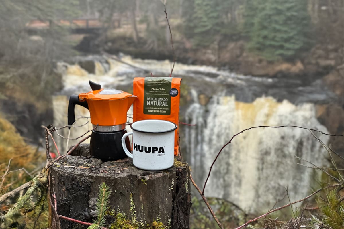 El único café en México descafeinado naturalmente y tostado en leña.