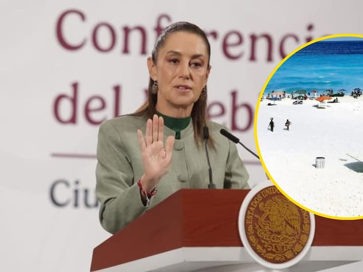 Sheinbaum dice que tiene que haber acceso libre y gratuito a todas las playas del País: “Así está la ley y así debe ser”